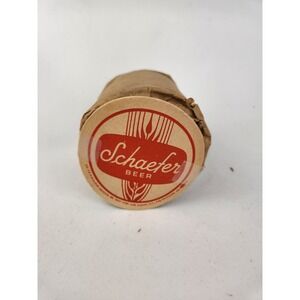 Vintage Schaefer Beer Bar Coasters New York Brewery Advertising